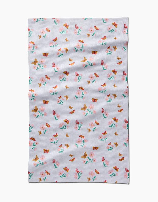 Geometry House Butterfly Garden Tea Towel