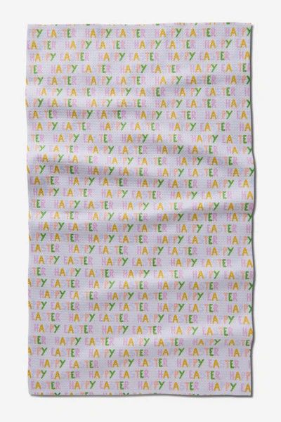 Geometry House Easter Cheer Tea Towel