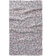 Geometry House Playful Bunnies Tea Towel