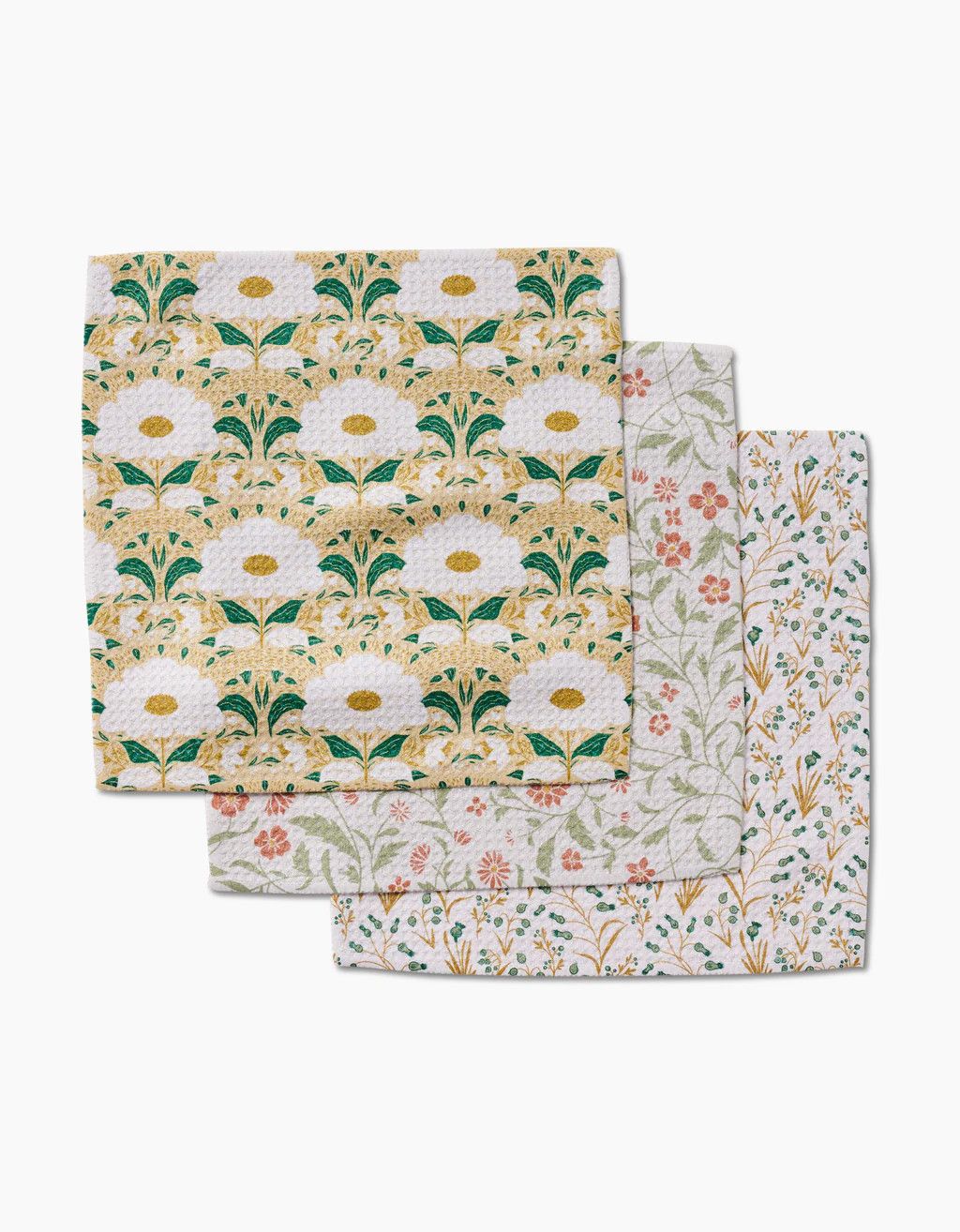 Geometry House Wildlight Dishcloth SET of 3