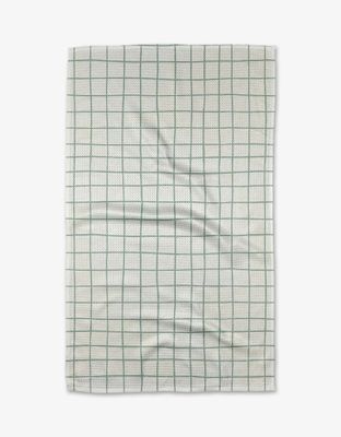 Geometry House Spring Grid Tea Towel