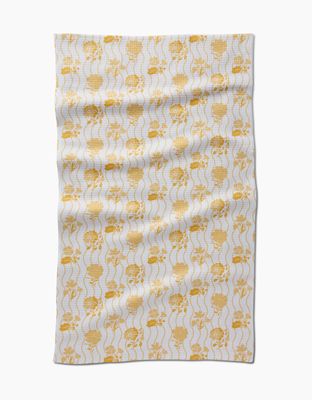 Geometry House Spring Wave Tea Towel