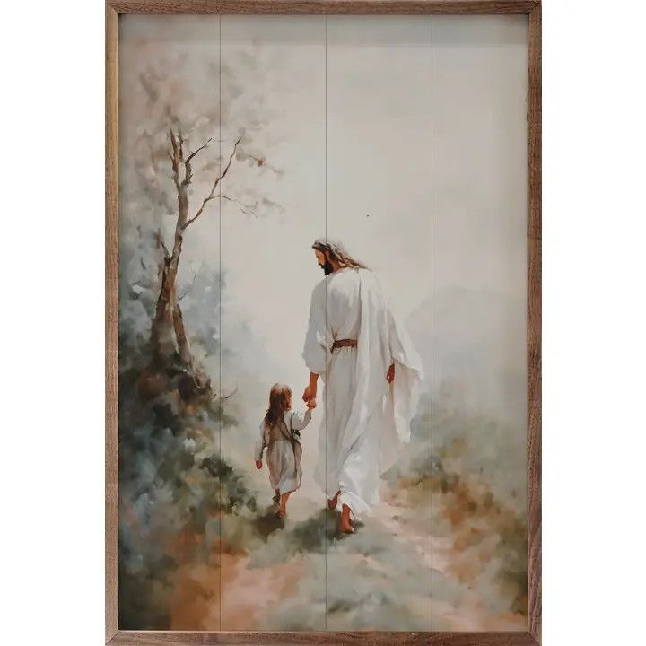 Walking With Jesus 10 x 16