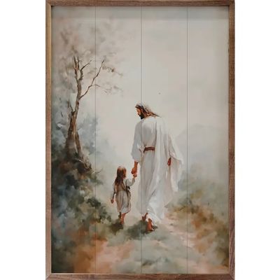 Walking With Jesus 10 x 16