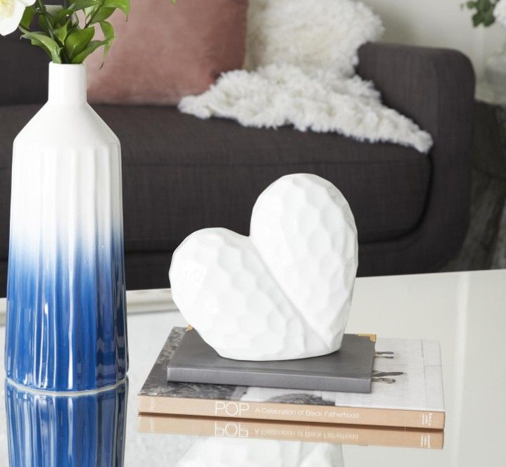 Ceramic Heart Vase