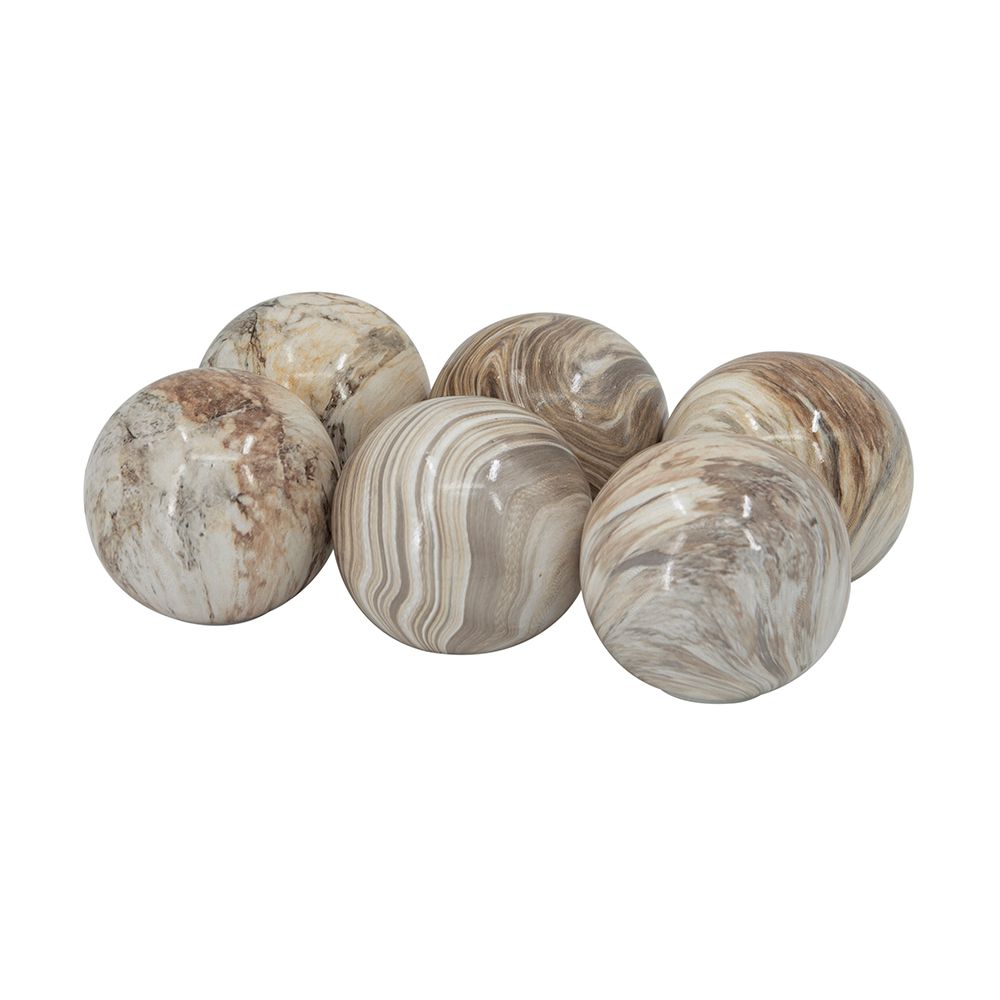 Marbleized Accent Ball 4&quot;