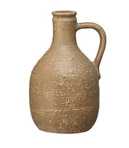 Stoneware Jug 6&quot; Tan