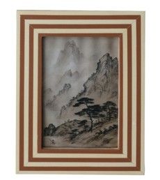 5x7 Sunset Villa Frame Burnt Orange