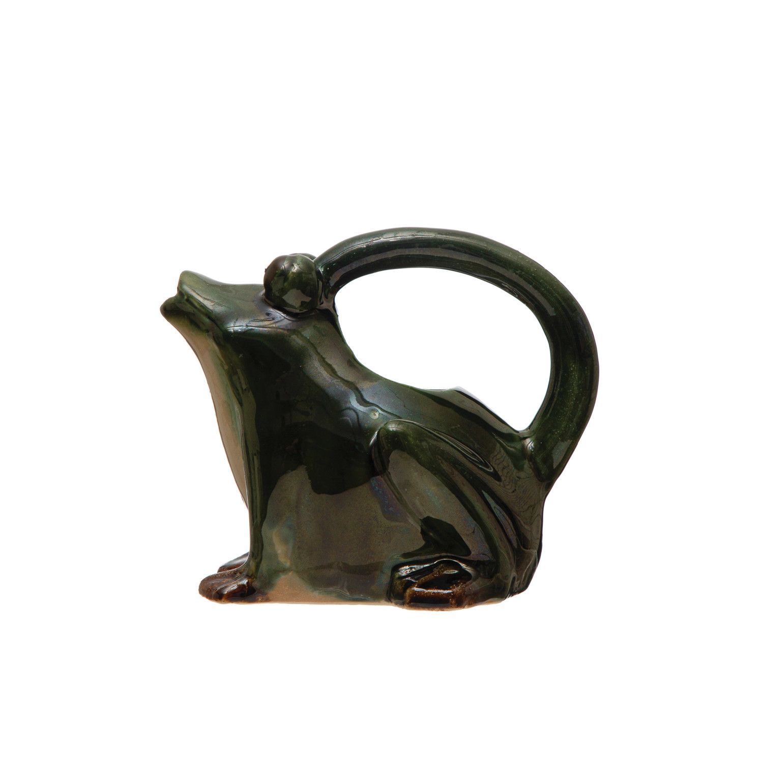 Frog Watering Pitcher 7.5&quot;