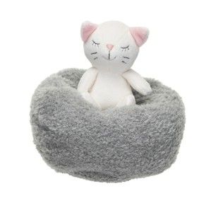 Plush Kitten in Bean Bag 6&quot;