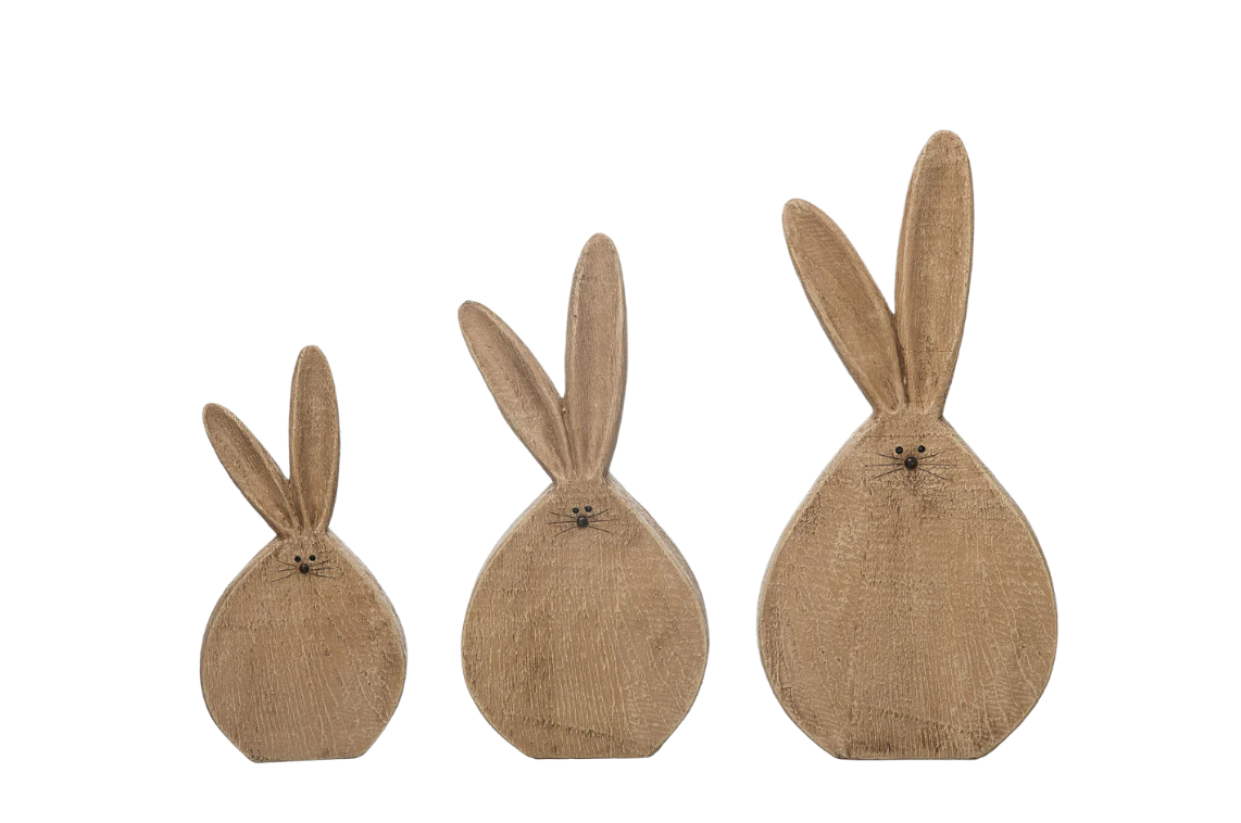 Resin Pom-Pom Tail Bunny Medium