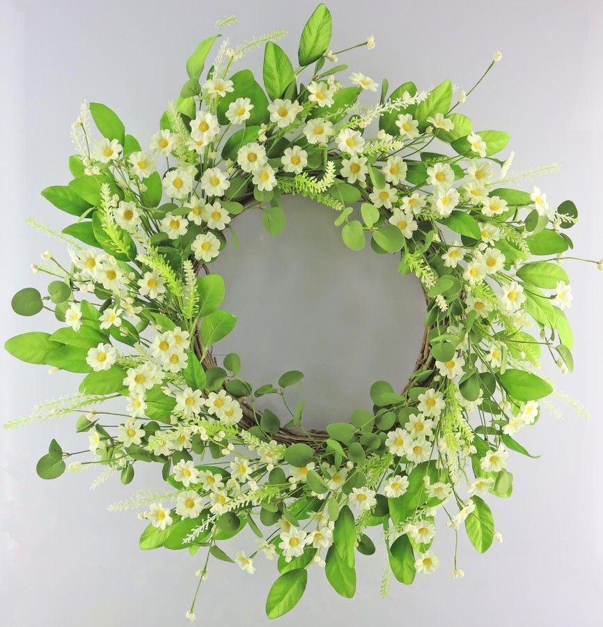 28&quot; Mini Daisy Wreath