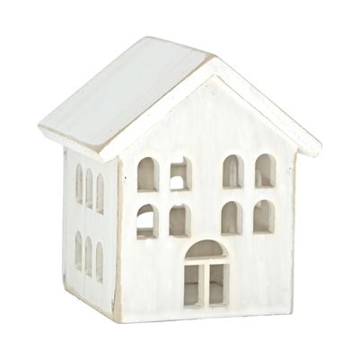White Wooden Open Bottom House