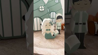Wood Storybook Mermaid Set of 7
