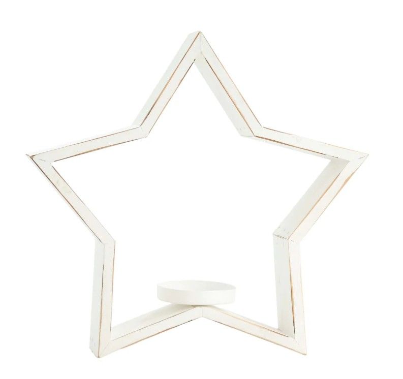 Open Star Candleholder