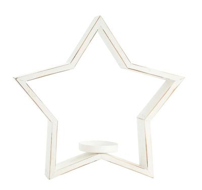 Open Star Candleholder