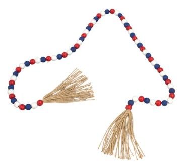 Americana Bead Garland
