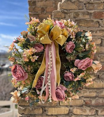 Welcome Spring with a Fresh Wreath and Fun Ribbons from Rod Works!