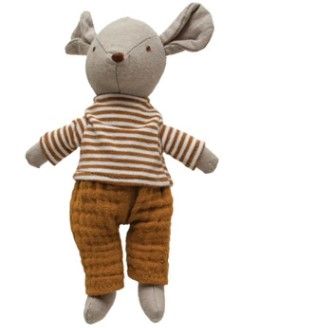 Plush Animals In Clothes Mouse