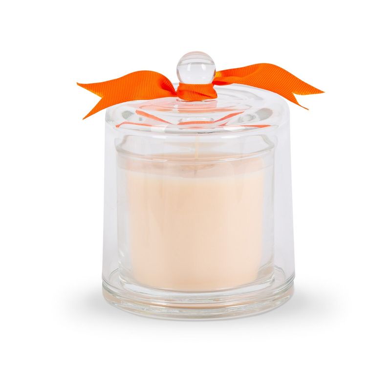 Baked Apple Scented Candle in a Glass Cloche