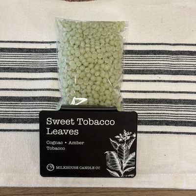 Custom Wax Pearls 4oz - Sweet Tobacco Leaves