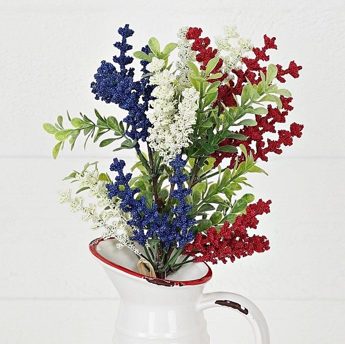 Red, White &amp; Blue 15&quot; Spray