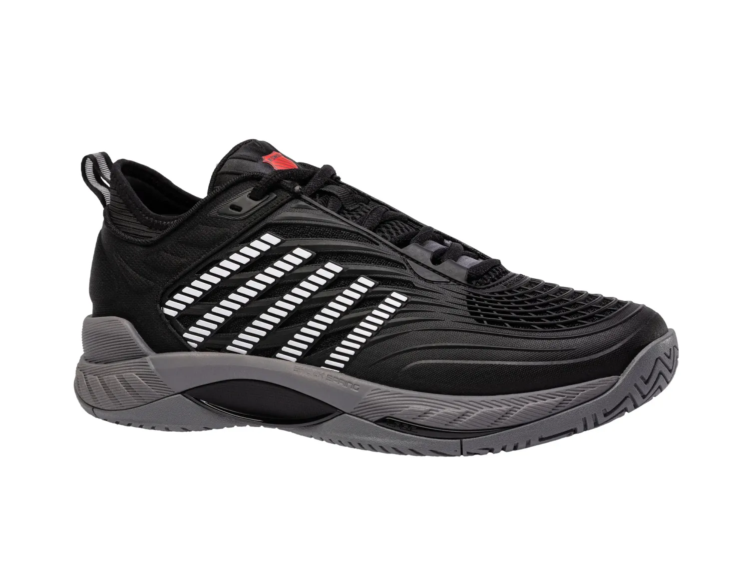 Hypercourt Supreme 2 Black/SteelGray/FireyRed