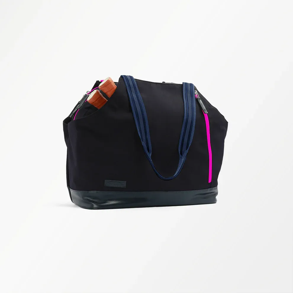 London Duffel/Tote Navy/Fuschia