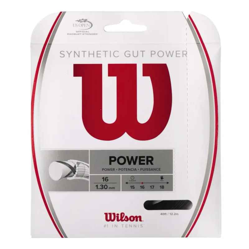 SYNTHETIC GUT POWER 16 - BLACK
