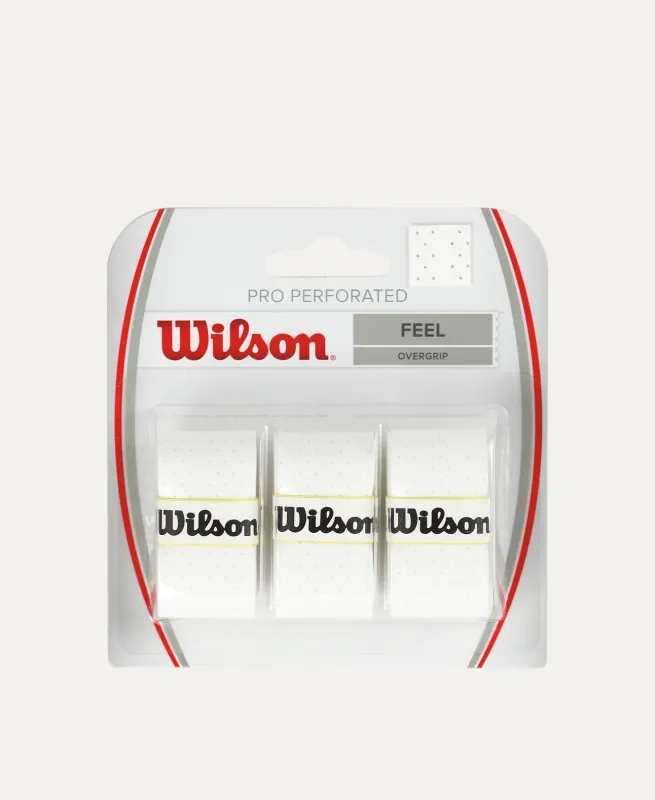 PRO OVERGRIP PERFORATED - WHITE