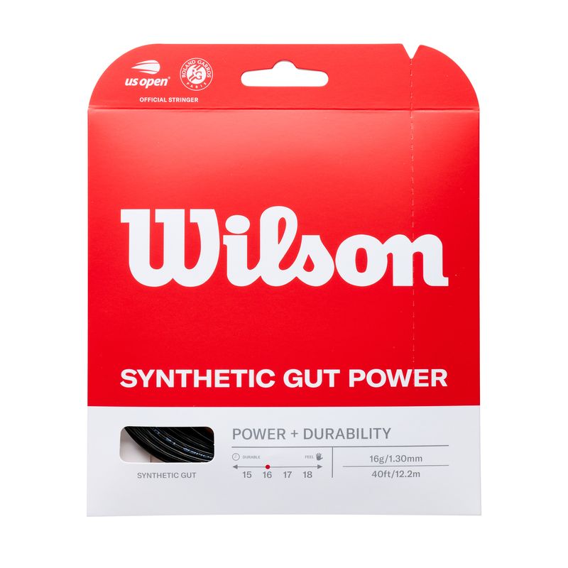 SYNTHETIC GUT POWER 16 - BLACK
