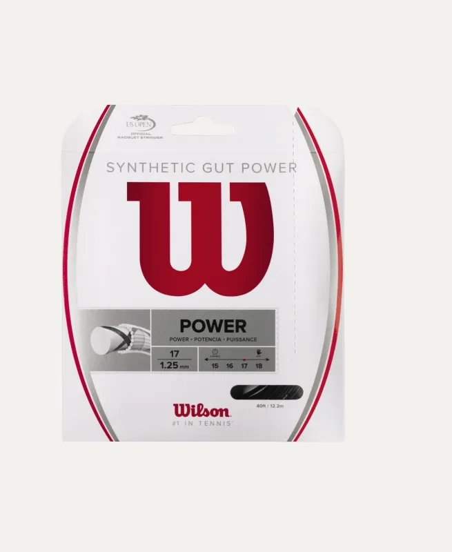 SYNTHETIC GUT POWER 17 - BLACK
