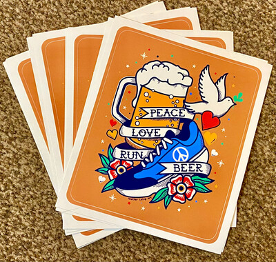 J3P &#39;PLRB&#39; car sticker