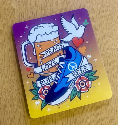 J3P &#39;PLRB&#39; car magnet