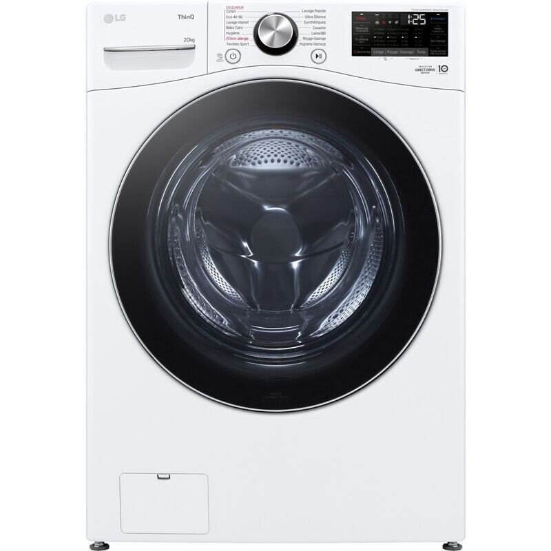 LAVE LINGE FRONTAL CONNECTE LG