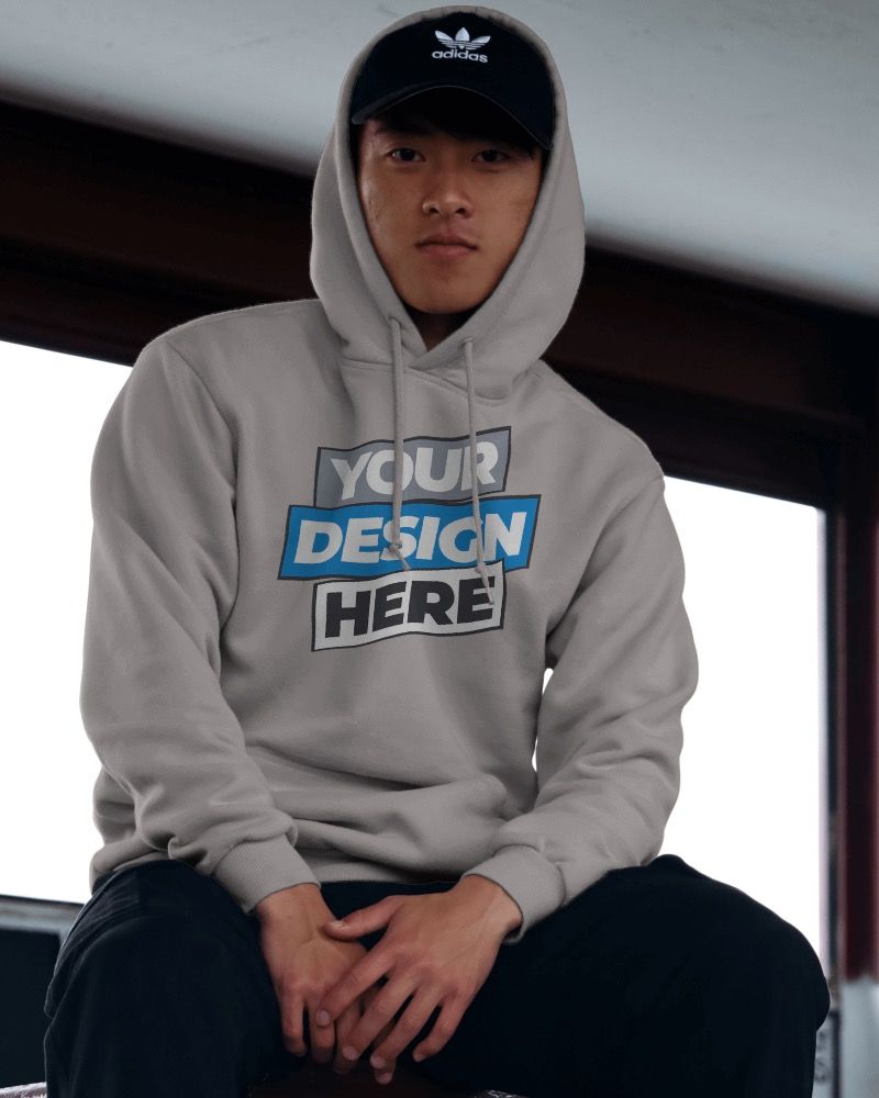 Custom Printed Hoodie Sweatshirt (DTG- DIRECT TO GARMET)