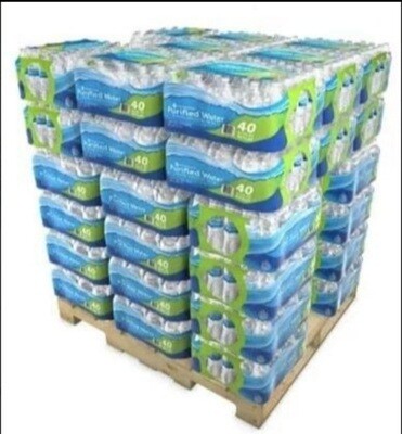 MEMBERS MARK WATER PALLET (40 PK)