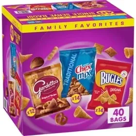 CHEX VARIETY CHIPS (40CT)