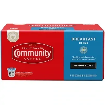 COMMUNITY COFFEE MEDIUM ROAST (80CT)