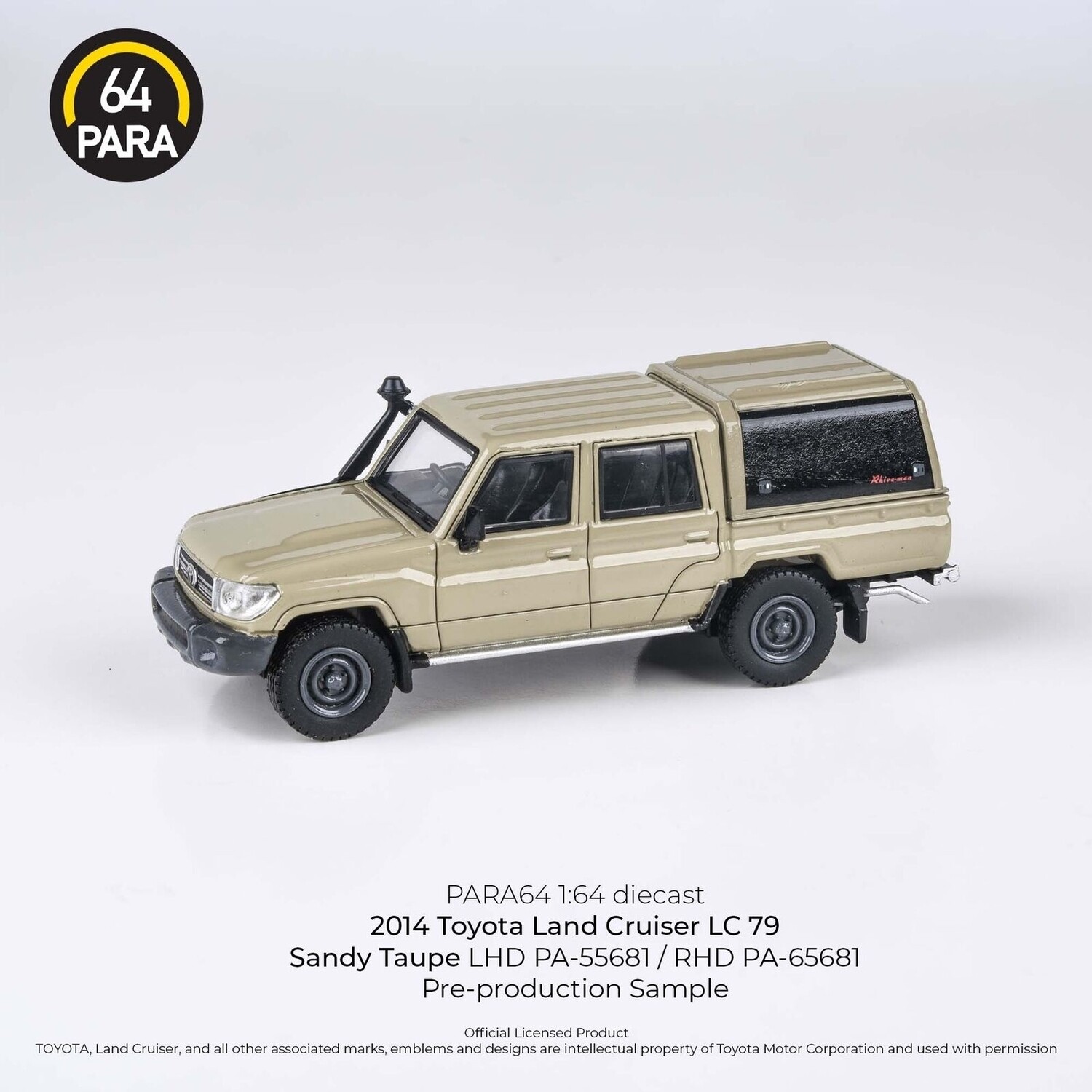Para64 Land Cruiser 79 series Sandy Taupe