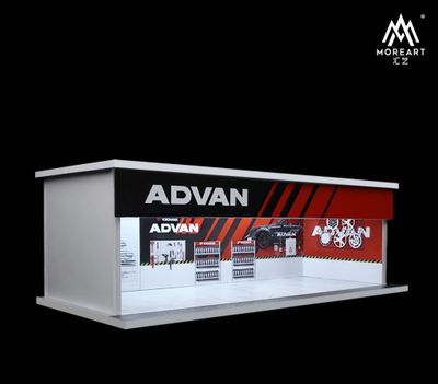 MoreArt Advan workshop diorama w/LED
