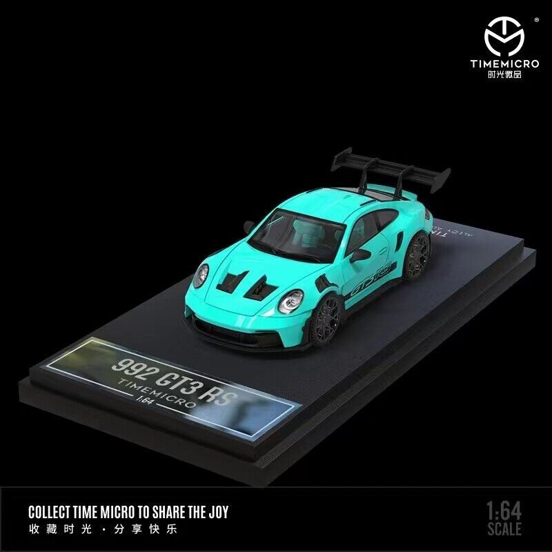 Time Micro Porsche 992 GT3RS with figurine