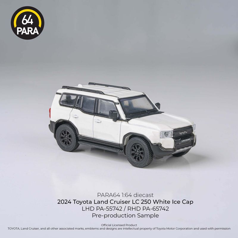 Para64 Landcruiser Prado LC250 White 