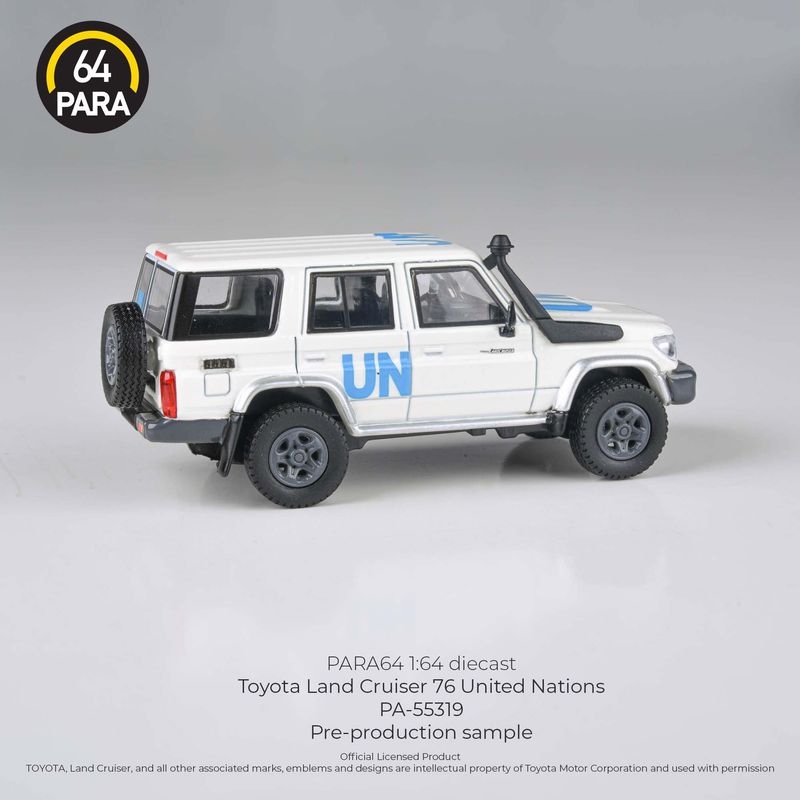 Para64 Landcruiser LC76 UN United Nation