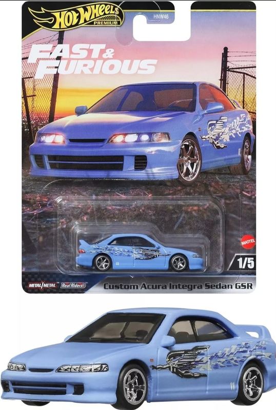 Hot Wheels Fast and Furious set