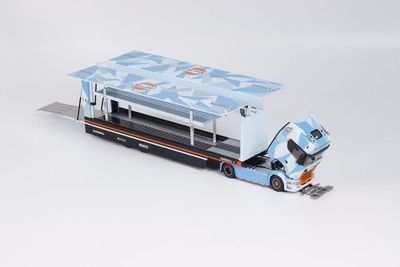 Maxwell Scania Truck in Gulf Livery