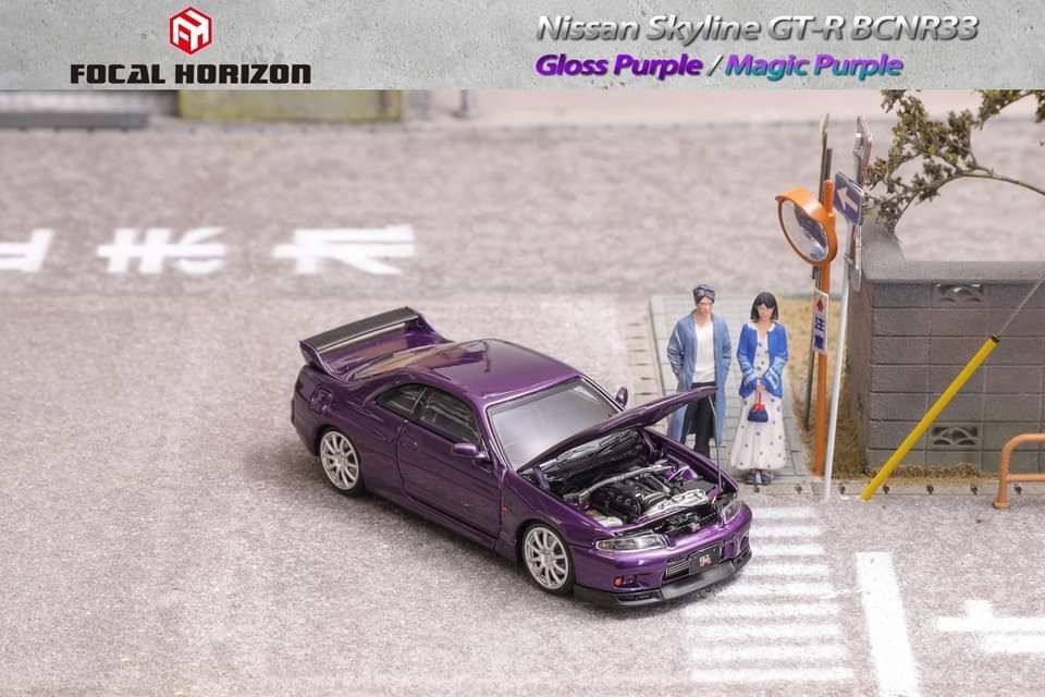 Focal Horizon Nissan Skyline R33 GTR Purple