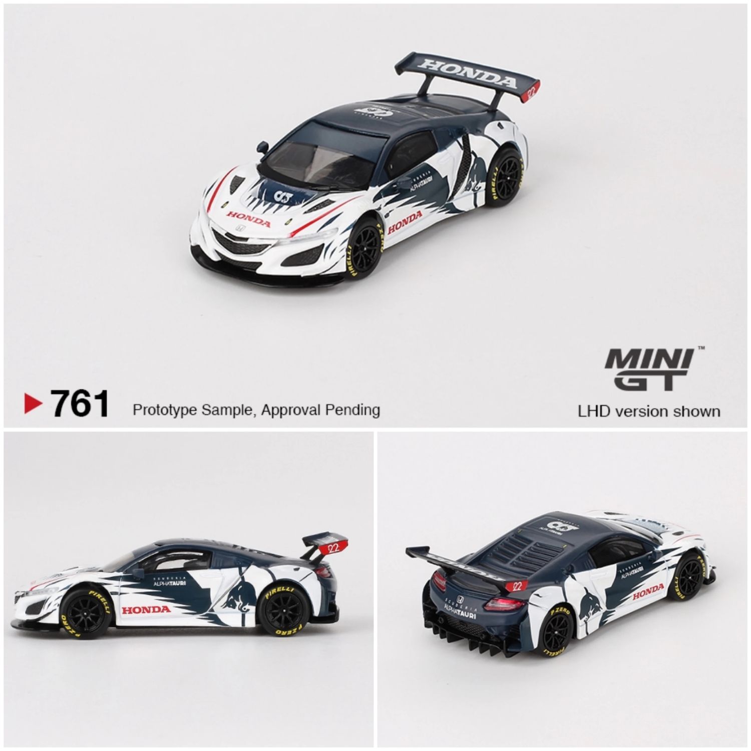 Mini GT Honda NSX GT3 EVO AlphaTauri