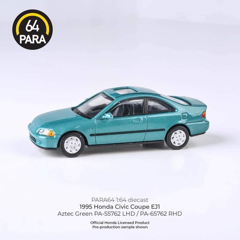 Para64 Honda Civic EJ1 Coupe EG6 Aztec Green