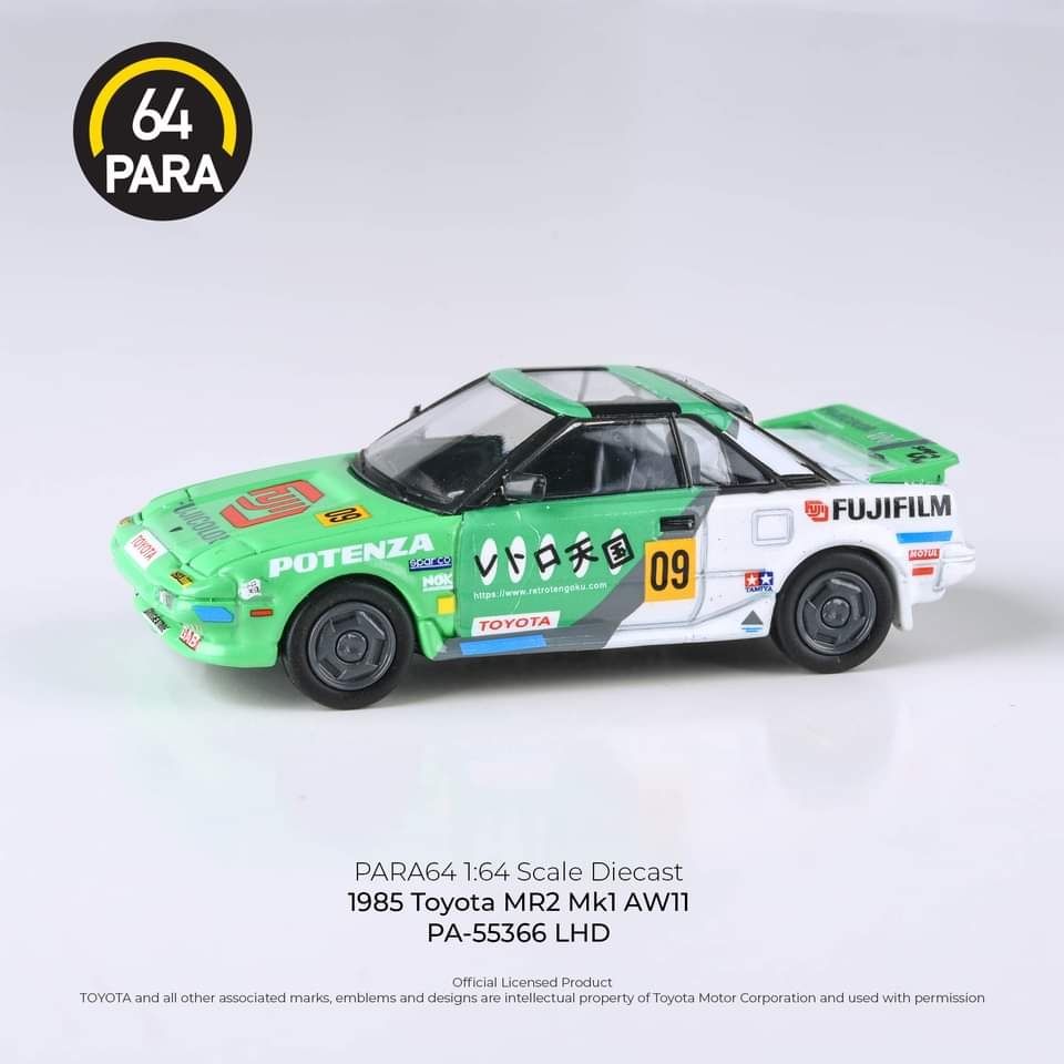 Para64 1:64 Toyota MR2 AW11 Fuji Film Livery